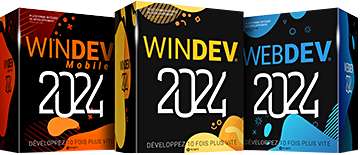 Nous utilisons les Agls WINDEV WEBDEV et WINDEV Mobile pour former au développement d&apos;applications